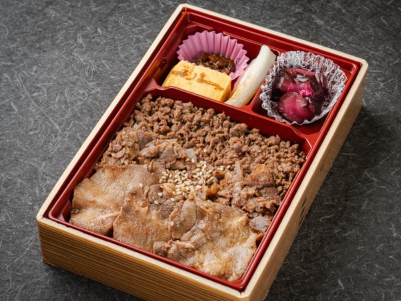 牛たん3種のお好み弁当
