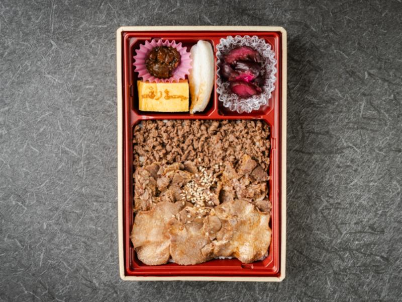 牛たん3種のお好み弁当