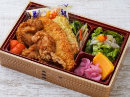 東京海苔わっぱの鯖とカニクリームコロッケ海苔重 1,296円｜【お弁当