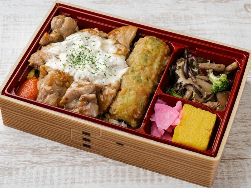 鶏照焼海苔重