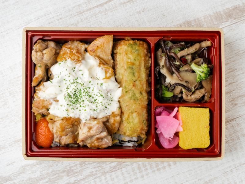 鶏照焼海苔重