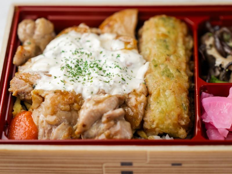 鶏照焼海苔重