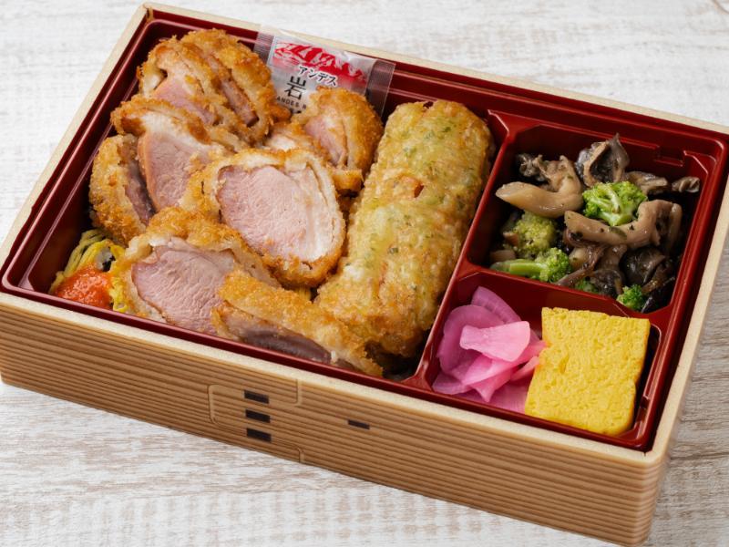 鴨かつ海苔重