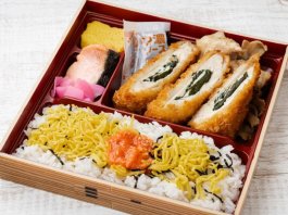 東京海苔わっぱの生姜焼き鴨カツ海苔幕の内 1,620円｜【お弁当デリ】お
