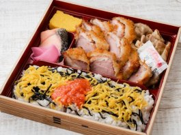東京海苔わっぱの生姜焼き鴨カツ海苔幕の内 1,620円｜【お弁当デリ】お