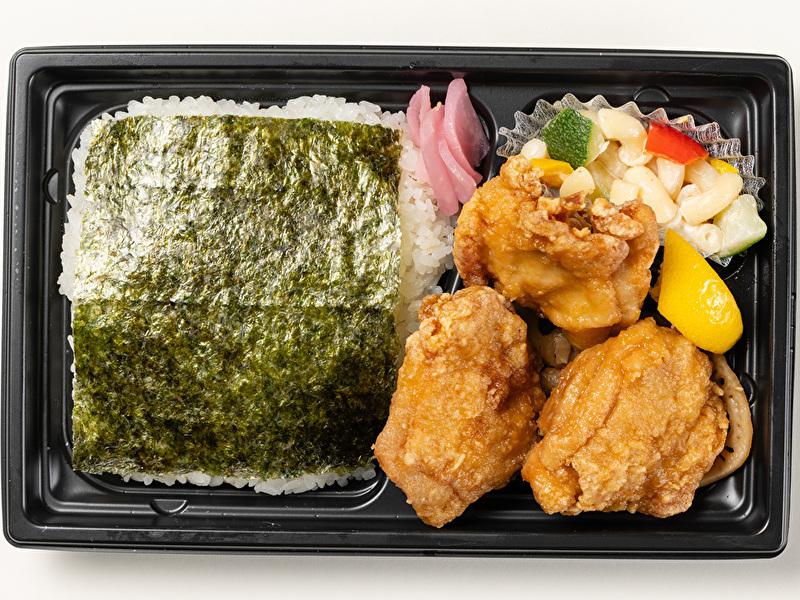 から揚げ海苔弁当