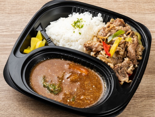 牛焼肉&ビーフシチュー