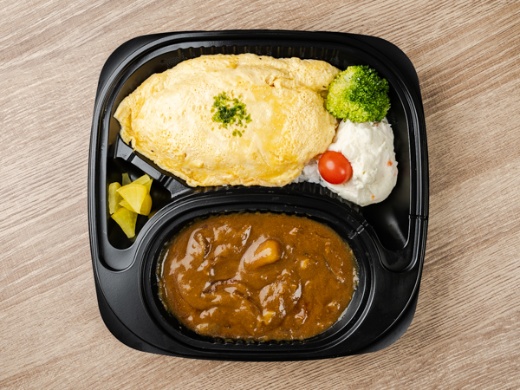 チーズオムライス&カレー