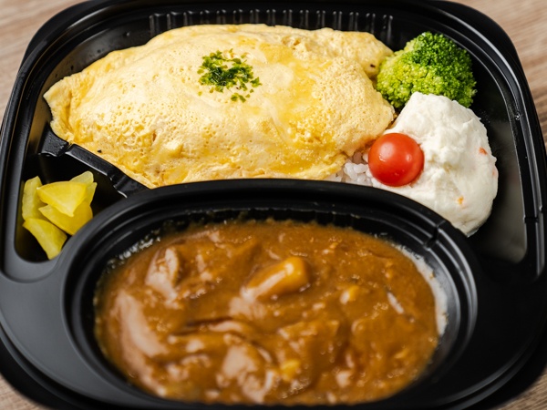 チーズオムライス&カレー