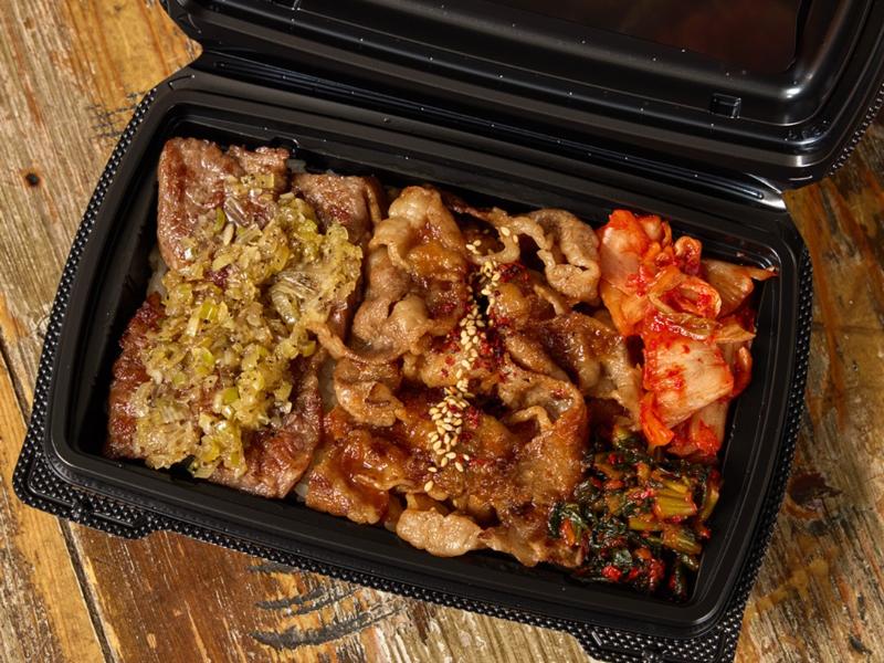 【お弁当デリ特別価格2280円→1800円】和牛赤身＆和牛カルビ焼肉弁当