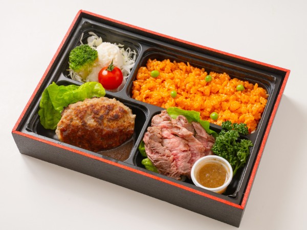 特選ビフテキとハンバーグ with 特製ケチャップライス