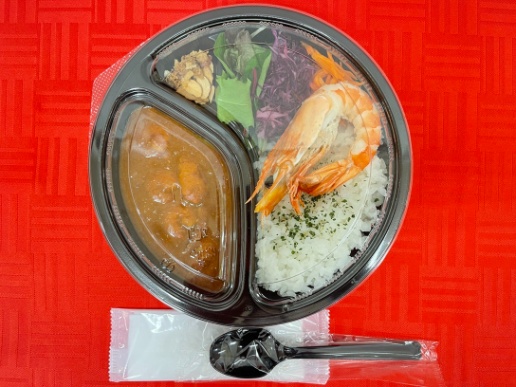 海老と蟹は裏切らないカレー【海老の塩焼きトッピング】