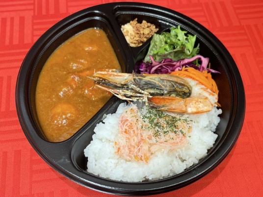 海老と蟹は裏切らないカレー 【海老の塩焼き＆蟹のほぐし身トッピング】