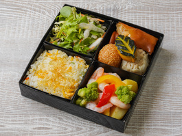 エコ弁当 海老のXO醤炒め