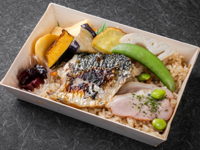 お手軽弁当 さば塩焼き