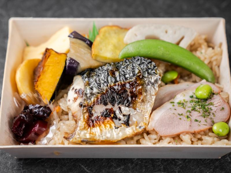 お手軽弁当 さば塩焼き