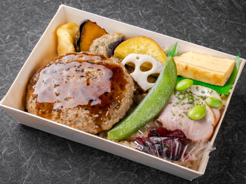 お手軽弁当 ハンバーグ