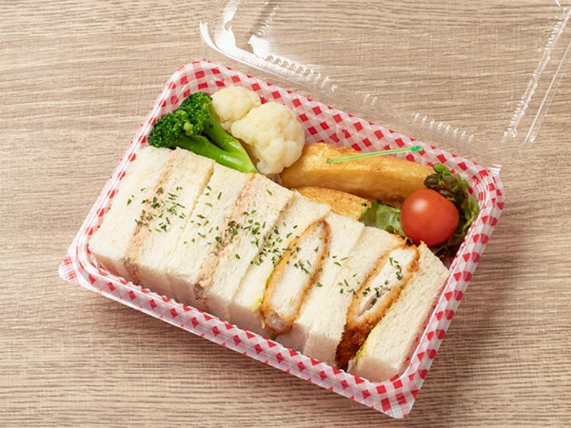 ツナ・チキン味噌カツの２種サンド