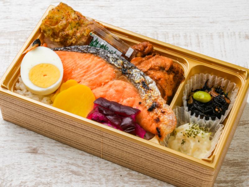 銀鮭の塩焼き
