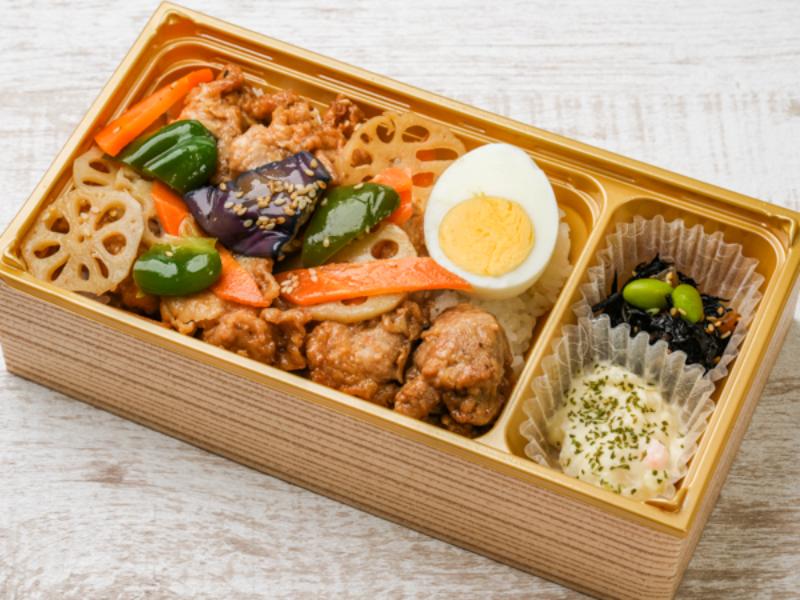 鶏と野菜の黒酢あん