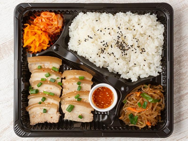 蒸しサムギョプサル弁当