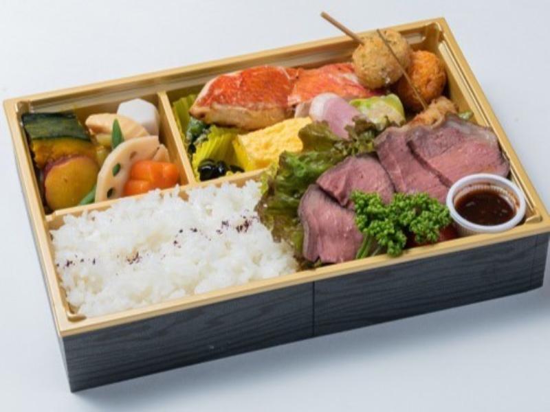 日替わり焼魚とローストビーフ膳