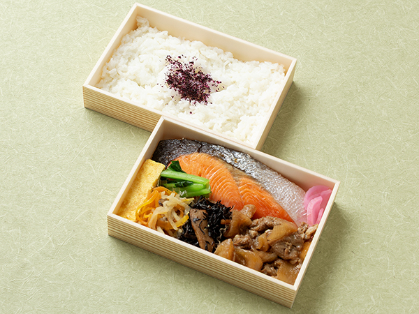 雅御膳～銀鮭と十和田の牛バラ焼き～