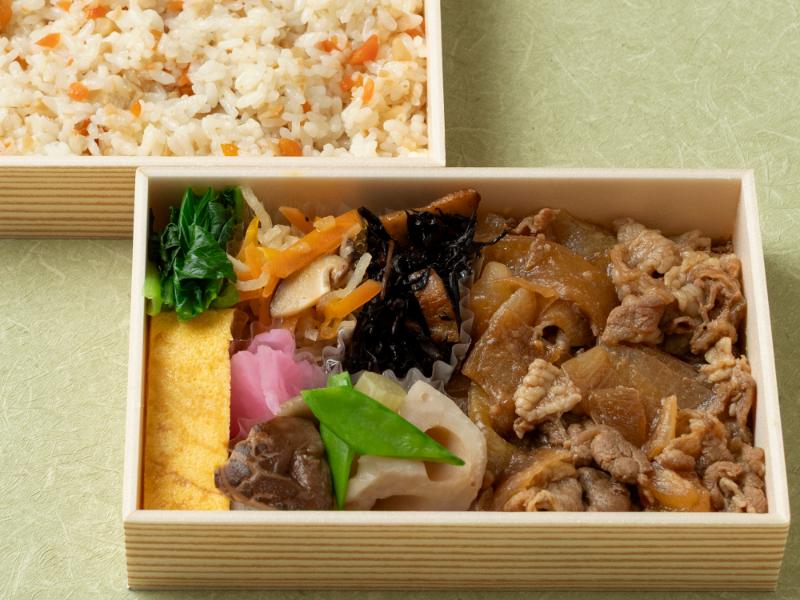 優御膳～十和田の牛バラ焼きとおばんざい～彩り米