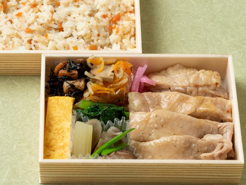 優御膳～鶏の極うま塩だれ焼きとおばんざい～彩り米