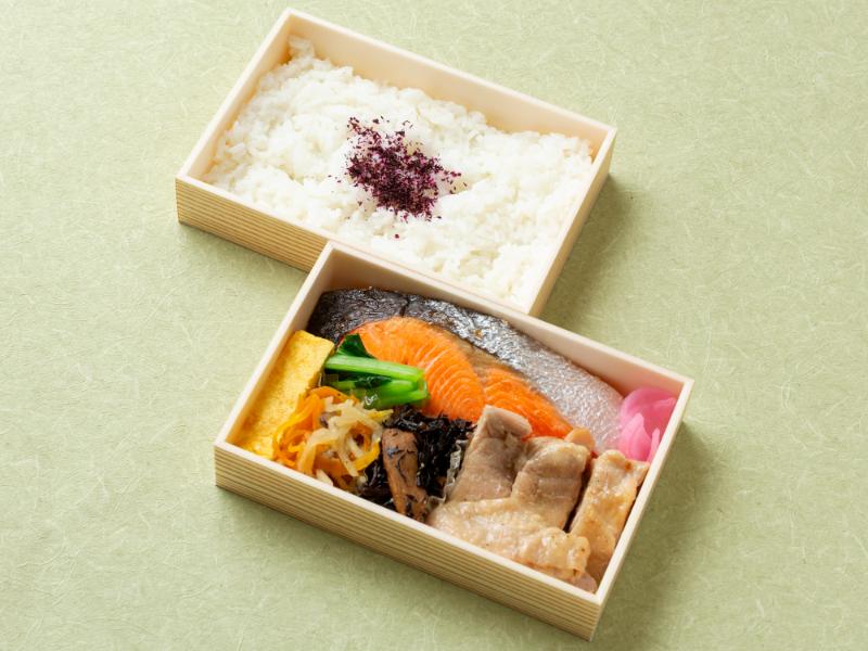 雅御膳～銀鮭と鶏の極うま塩だれ焼き～