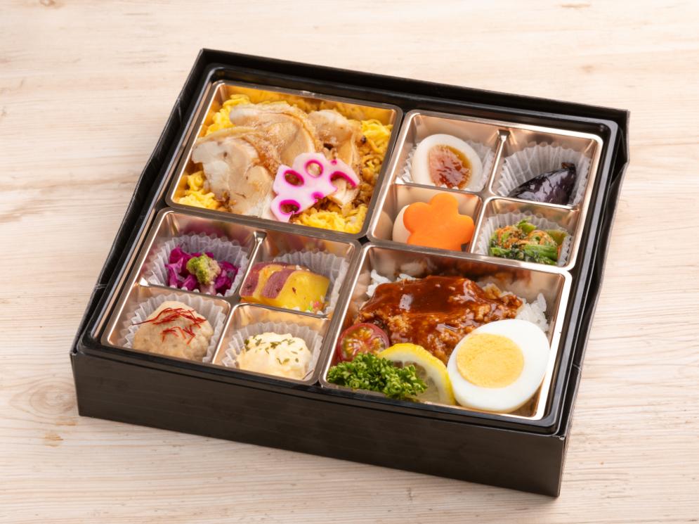 自家製ハンバーグ＆タレ焼き鶏御膳