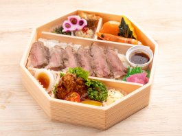肉料理専門店 志ば田（関西）の贅沢六角弁当 2,160円｜【お弁当デリ