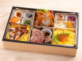 肉料理専門店 志ば田（関西）の華やか六角弁当 1,836円｜【お弁当デリ