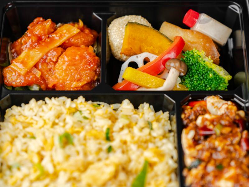 エビチリソースと本格麻婆豆腐御膳