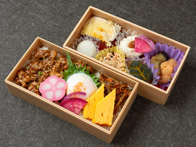 黒毛和牛の粒山椒煮御膳