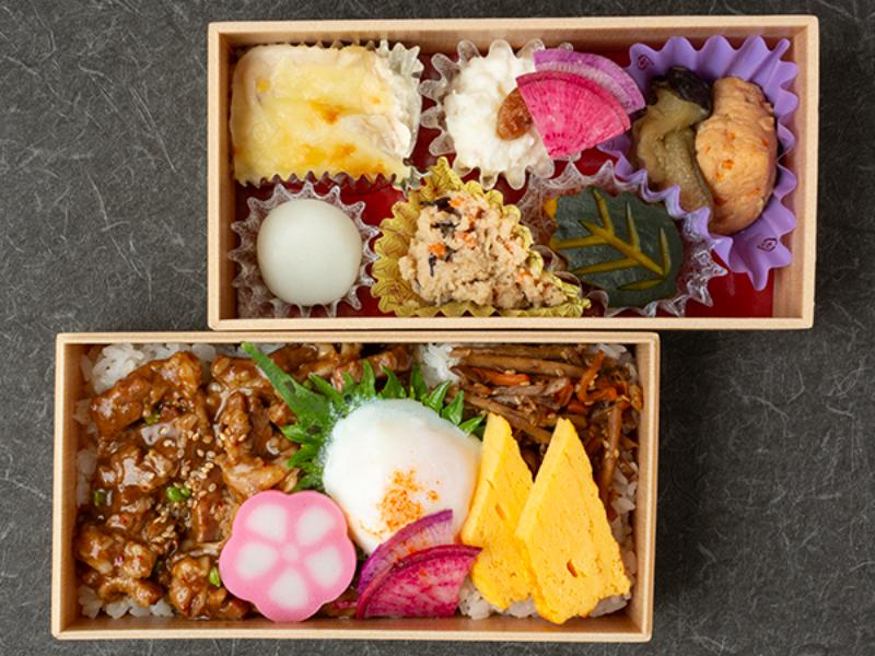 黒毛和牛の粒山椒煮御膳