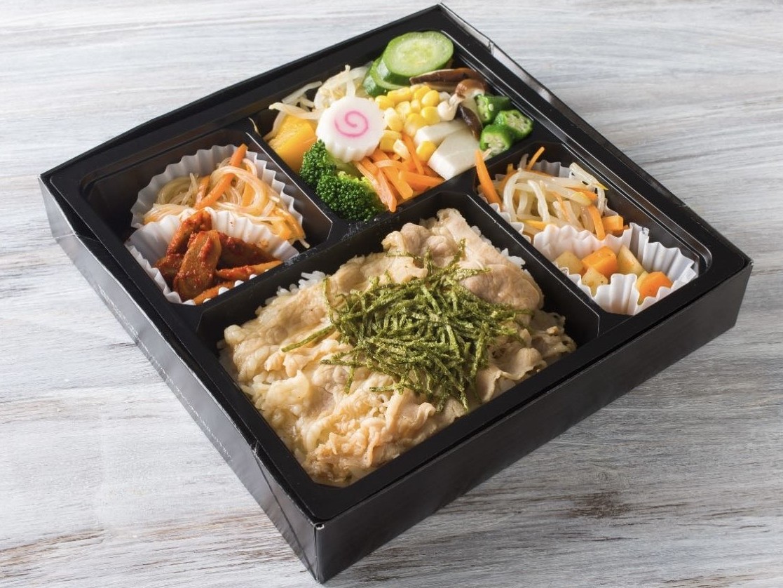 【彩り豊かで野菜豪快】牛バラ和風ダレ焼肉弁当