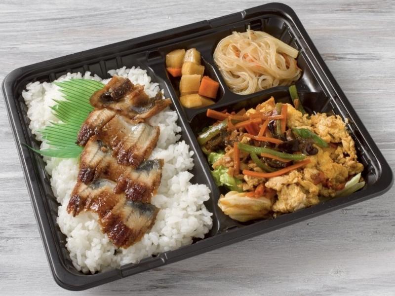 大満足ウナギ照り焼き＆鱼香肉弁当