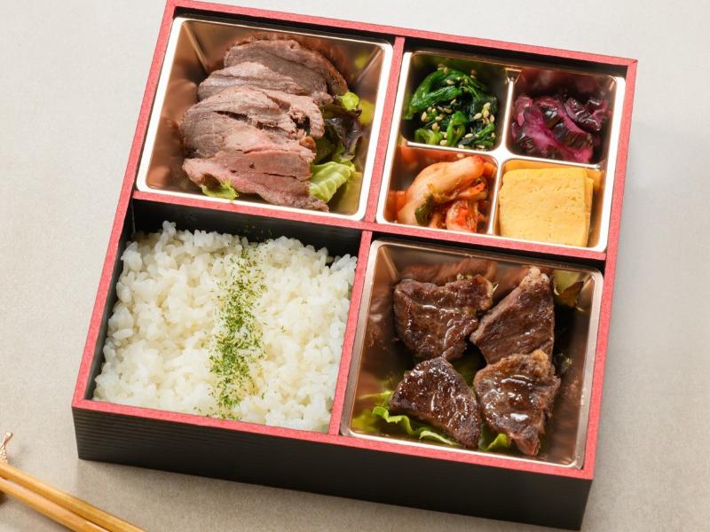 牛ヒレとサイコロサガリの焼肉御膳