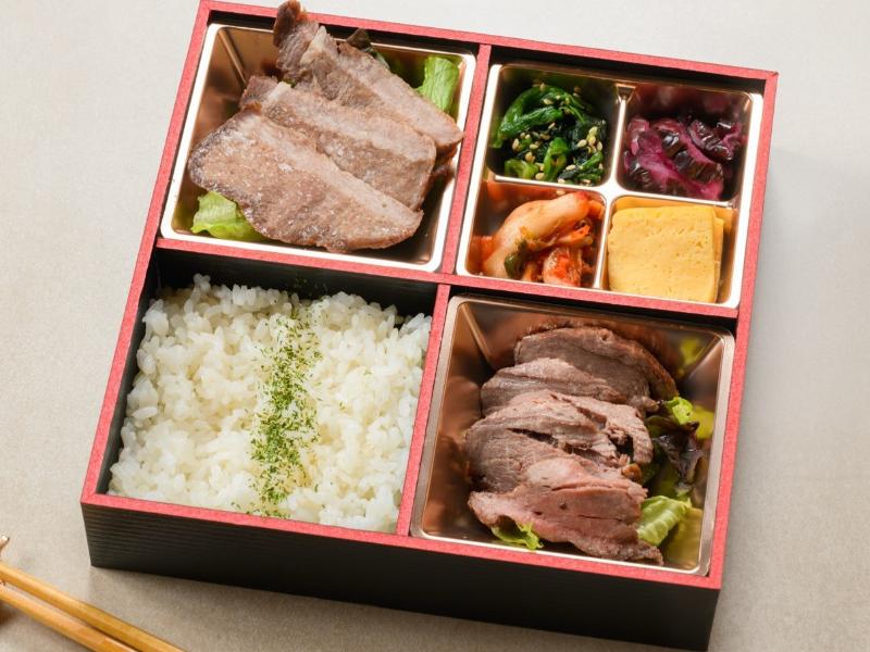 牛タンとサガリの焼肉御膳