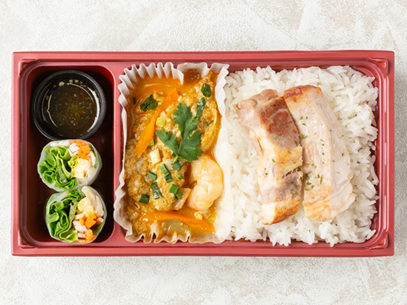 シーフードポンカリー弁当