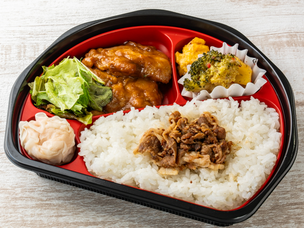 知床弁当 鶏味噌バター焼き