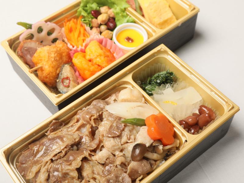 二段牛すき焼き弁当