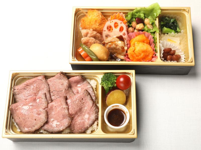 二段ローストビーフ弁当