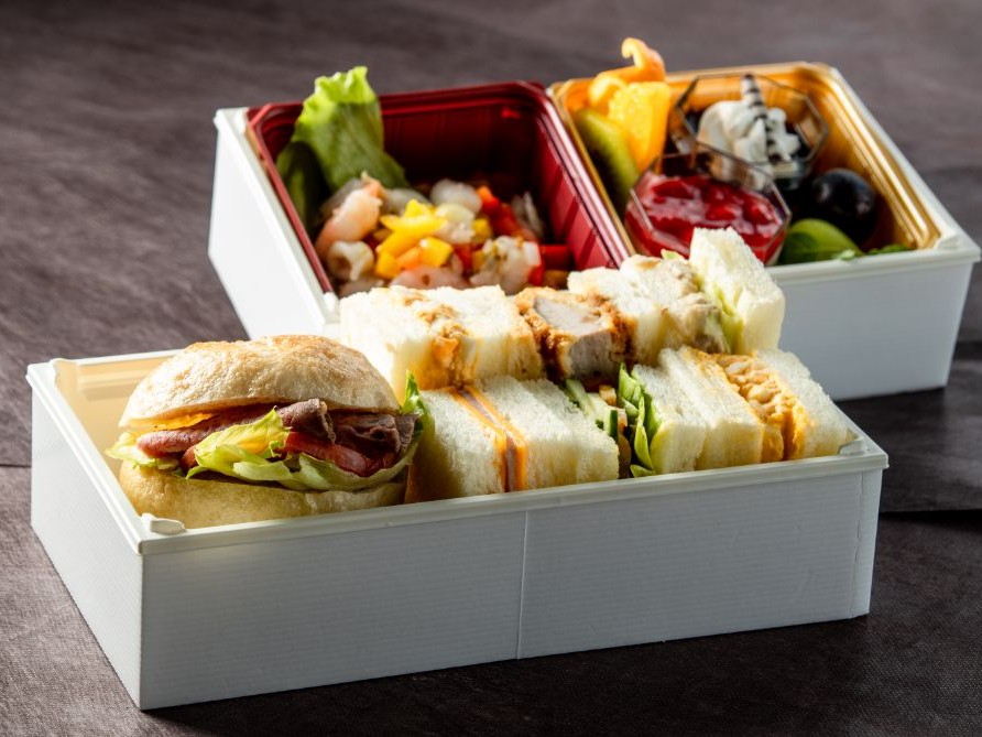 和牛ローストビーフバーガー＆サンドイッチセット
