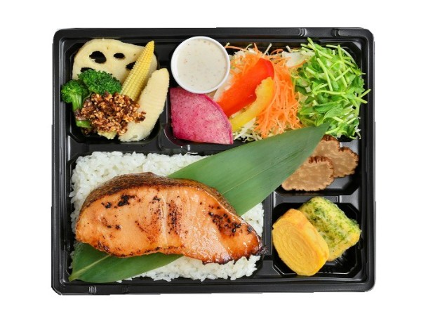 OBENTO-NIPPON ～お弁当日本の炭火焼銀むつ＆サラダ弁当 1,080円