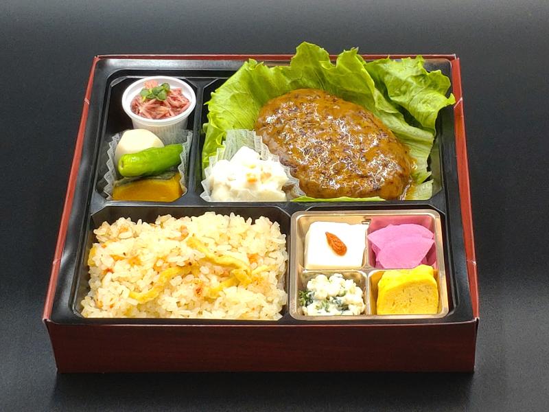 特選ハンバーグ和風デミソース掛け
