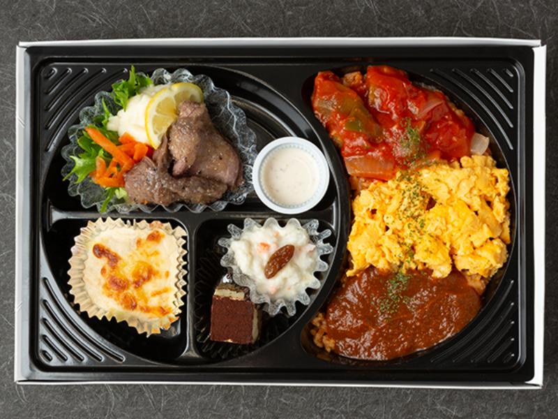 マルシェ特製　プレミアムオムライス弁当