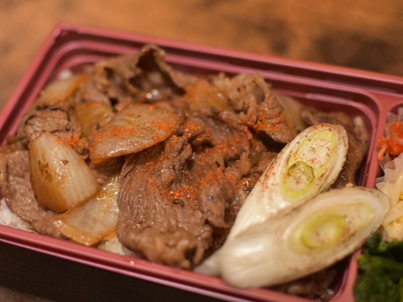 カルビ弁当