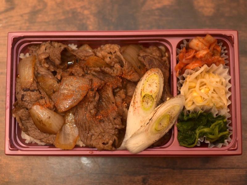 カルビ弁当